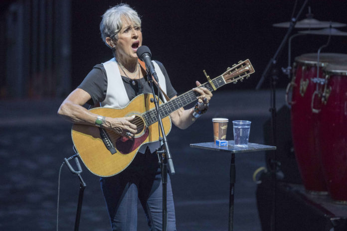 Joan Baez Joins Lana Del Rey For a Special Performance of “Diamonds & Rust”