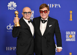 Elton John and Bernie Taupin Win Golden Globe for Best Original Song